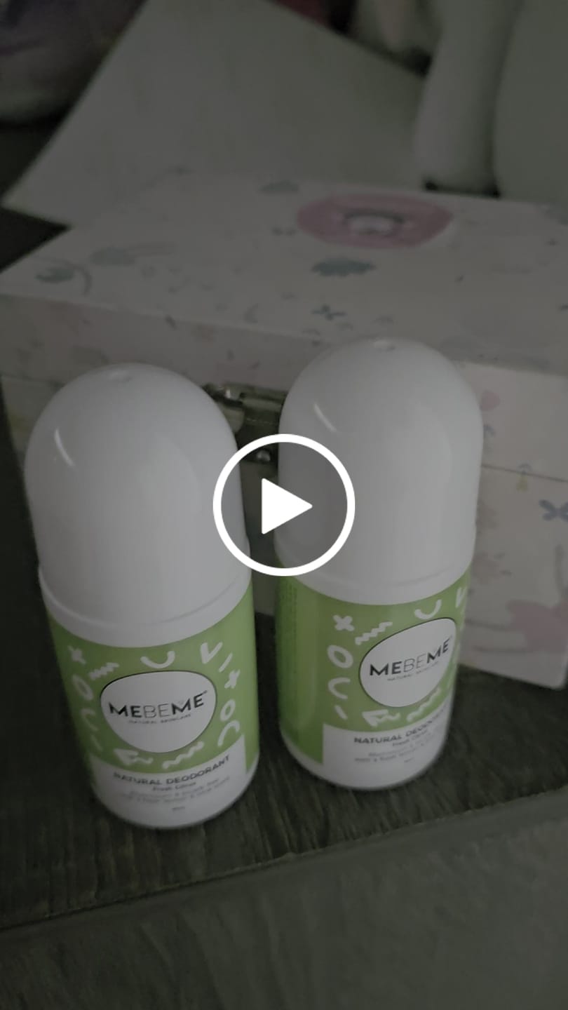 Customer video review of Natural Deodorant Fresh Citrus 50ml