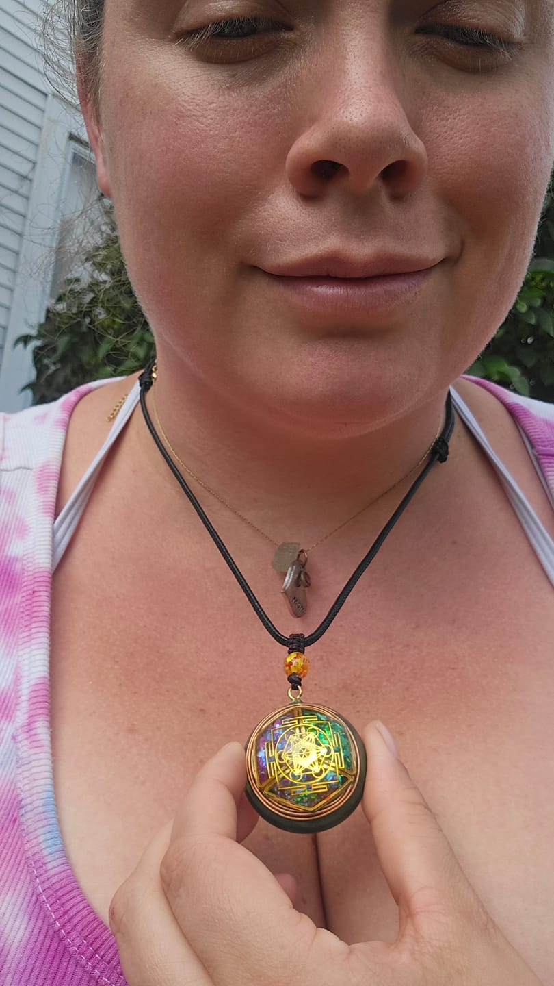 Customer photo review of Magnetic Energy Talisman