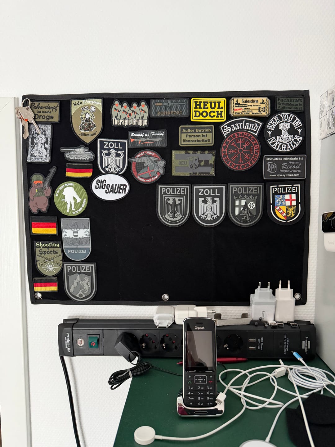 Customer photo review of Polizei Nordrhein-Westfalen "Black Ops" Patch