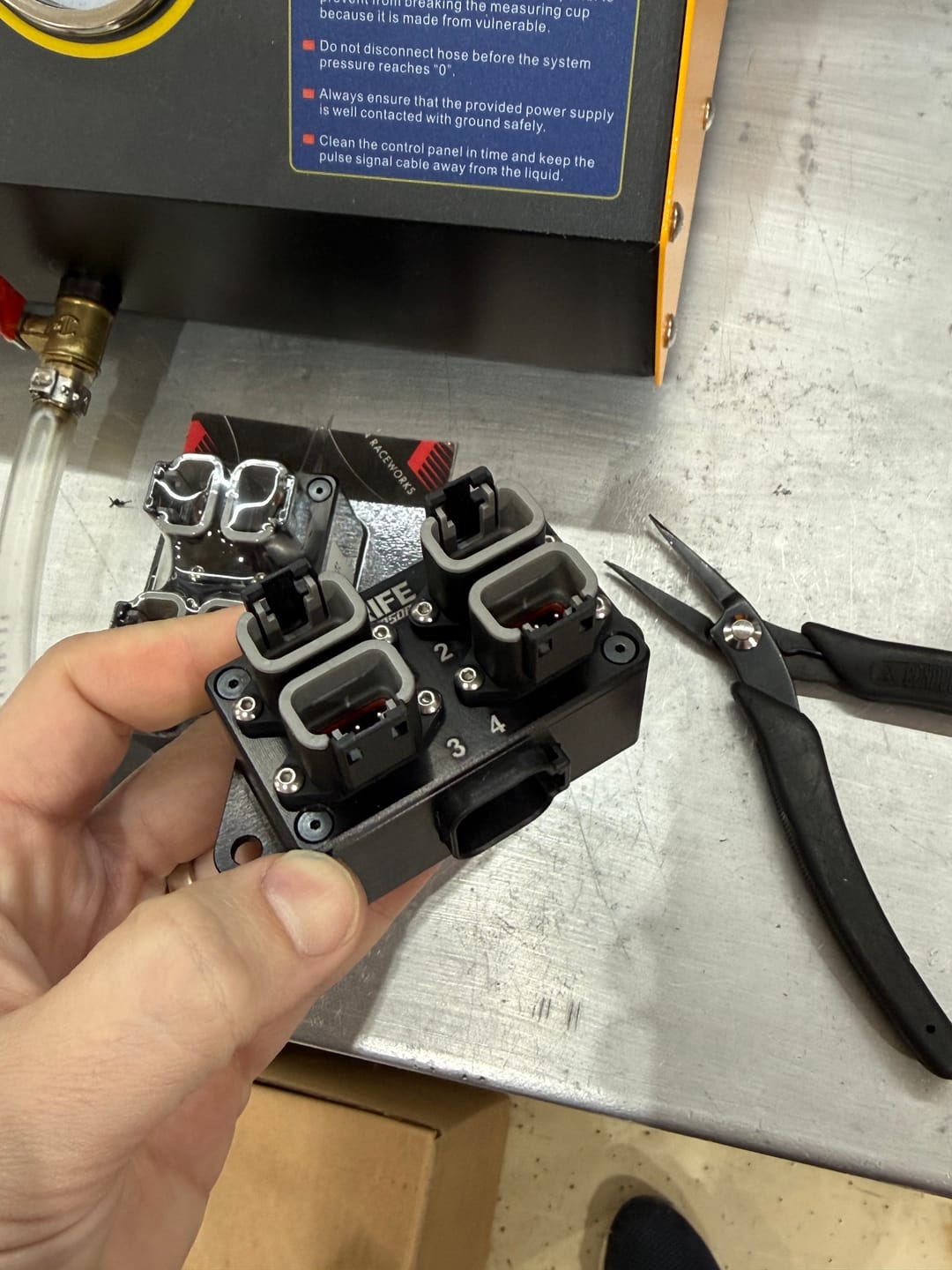 Customer photo review of RIFE DTM 4 Sensor Hub (5v and Sensor Ground Distribution)
