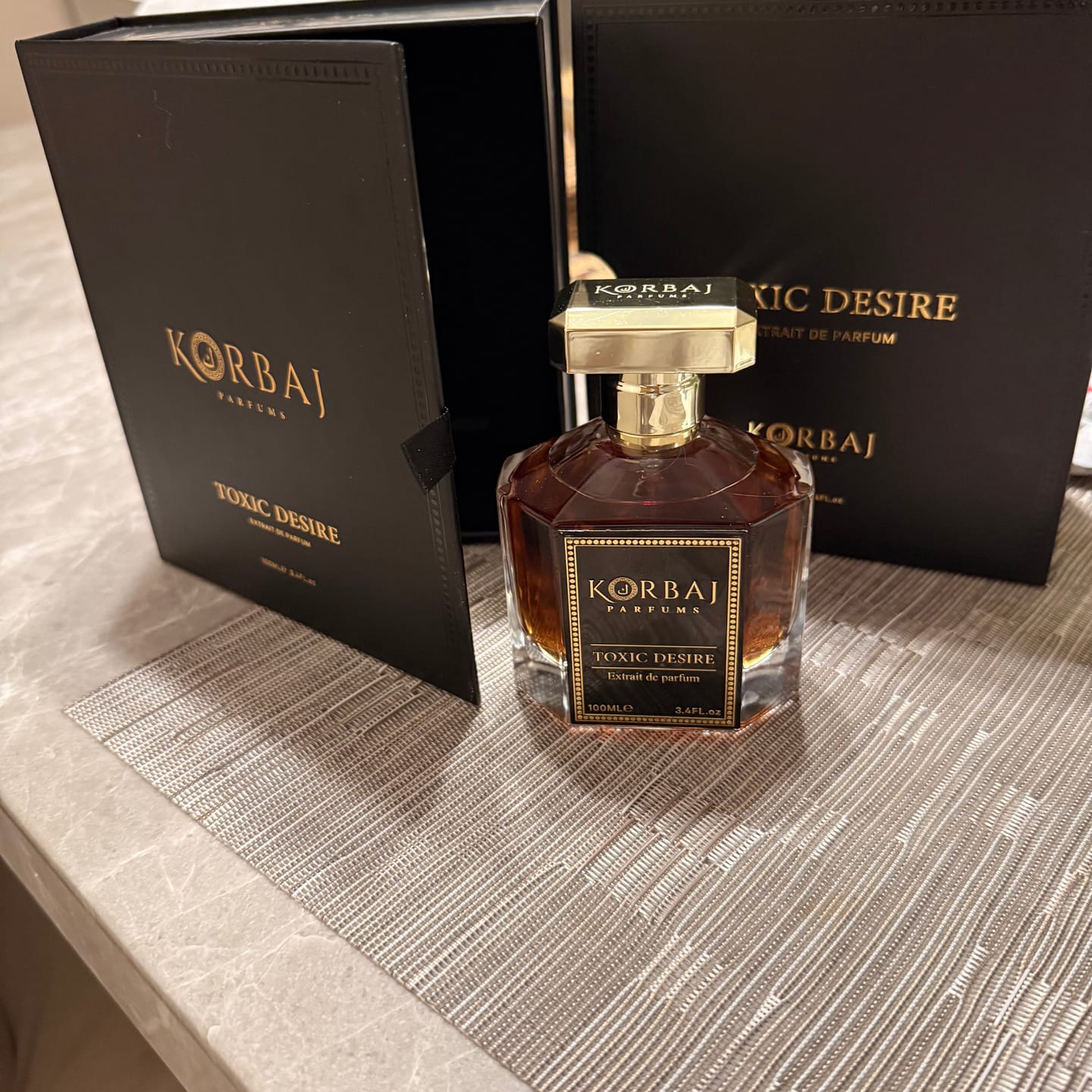 Customer photo review of Korbaj TOXIC DESIRE - Extrait de Parfum 100ml