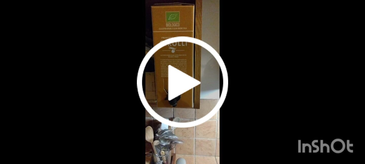 Customer video review of Bag in box di olio extravergine Biologico • 5 Litri