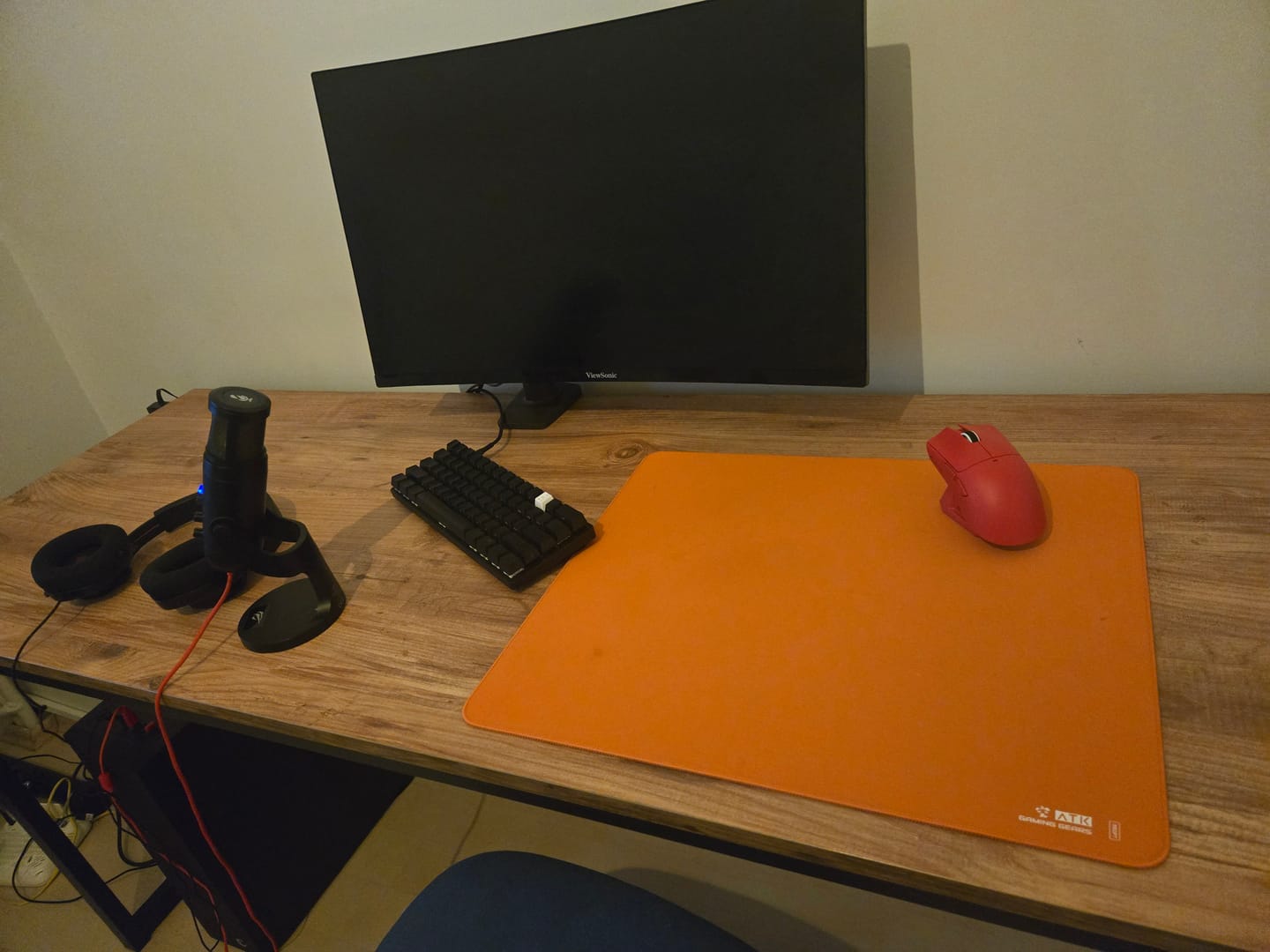Customer photo review of ATK Sky Mousepad
