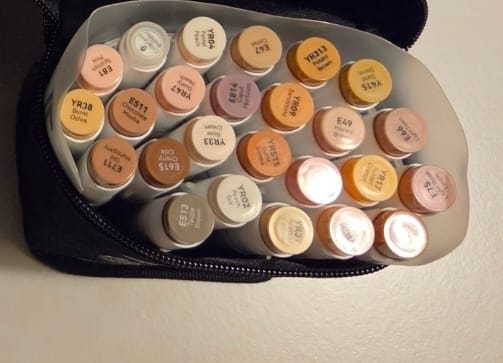 Customer photo review of Ohuhu Honolulu 24 Skin Tone Colors Dual Tips Portrait Alcohol Art Markers