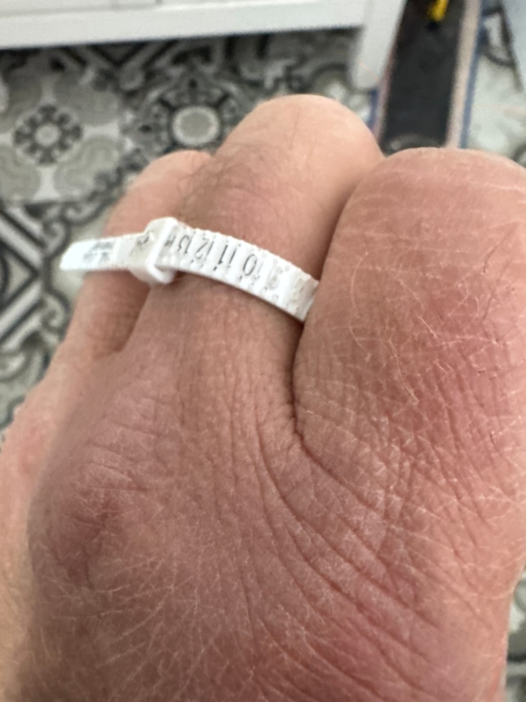 Customer photo review of SSF Ring Sizer