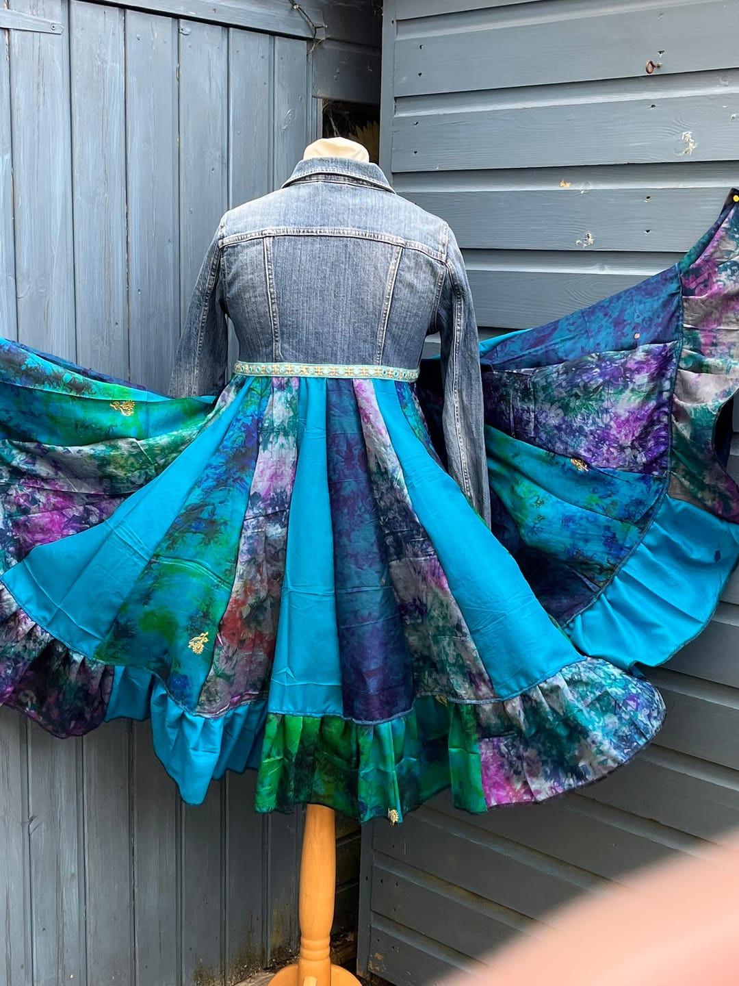 Customer photo review of Pure Silk Scarves Bargain Bundle (20 scarves)