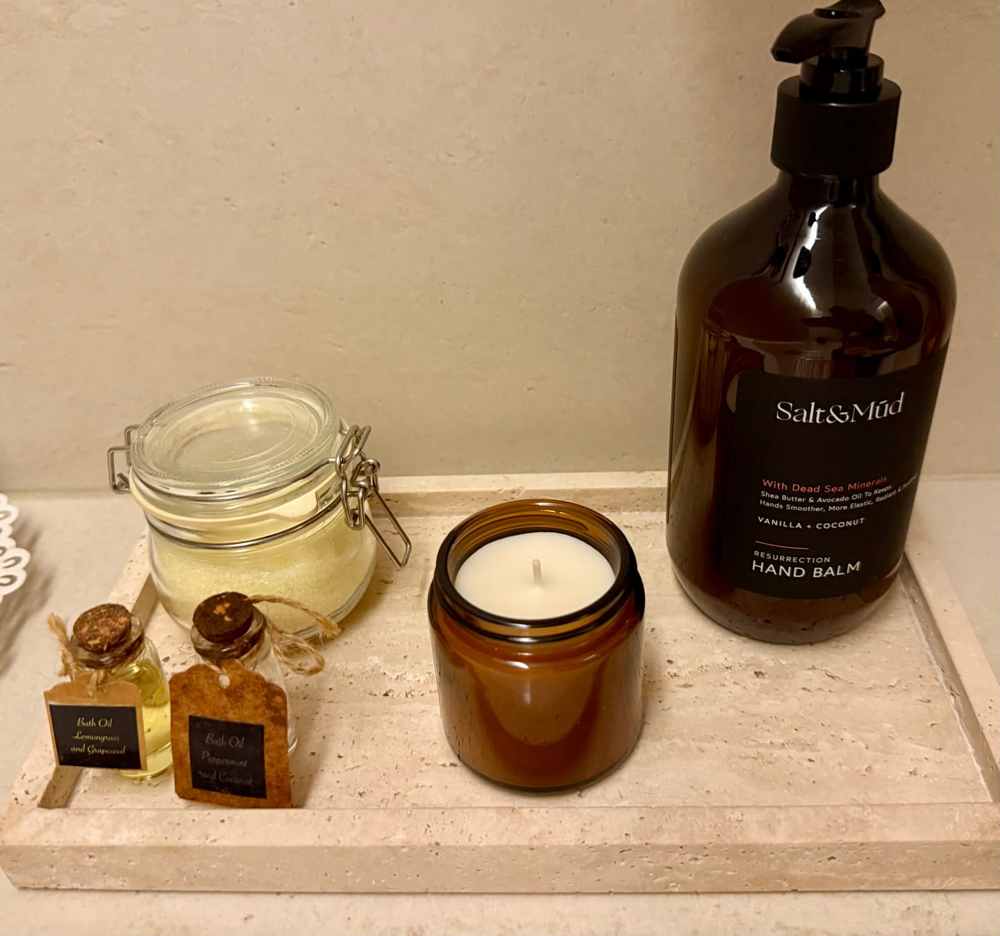 Customer photo review of Resurrection Hand Balm Vanilla & Coconut