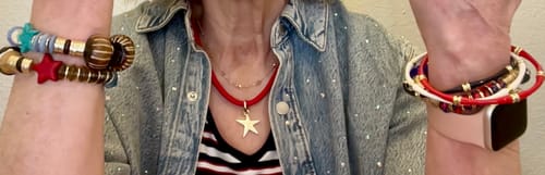 Customer photo review of Mini Estrella Charm