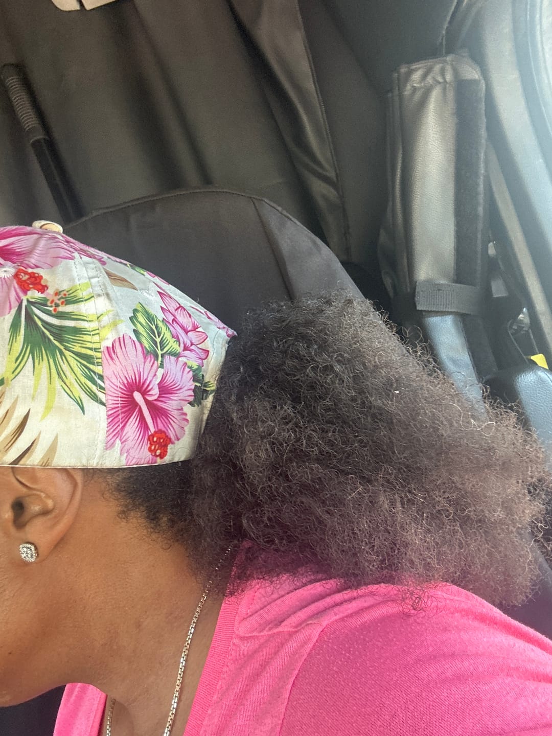 Customer photo review of Multi-Textured KinKy Curly Micro Loop Hair Extension