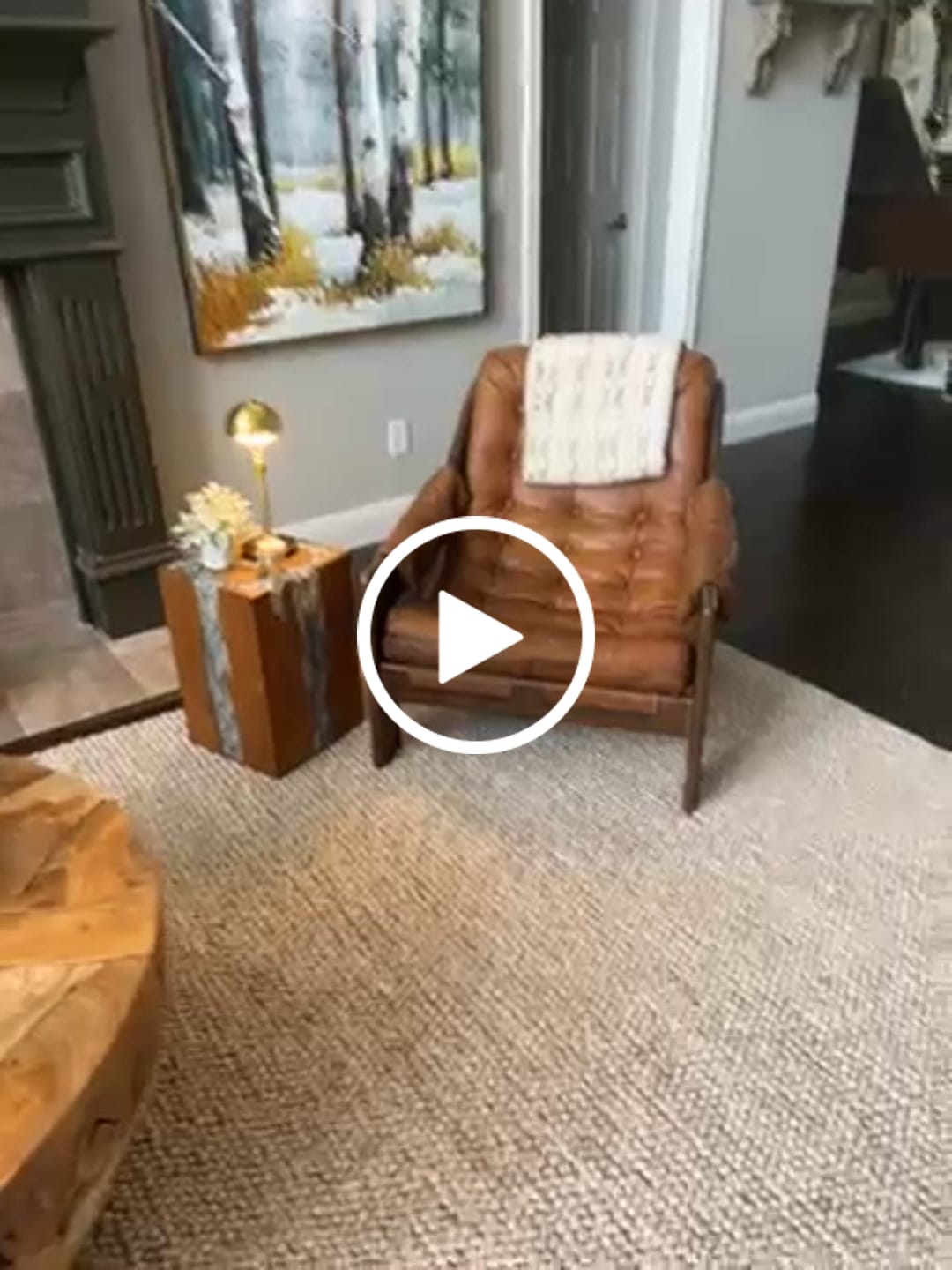 Customer video review of Halston Chair