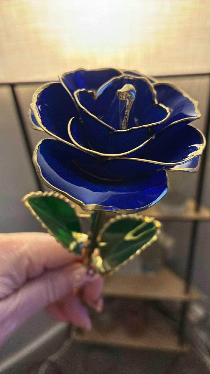 Customer photo review of (*Spring Sale*) Eternal 24K Gold Dipped Rose With Gift Box