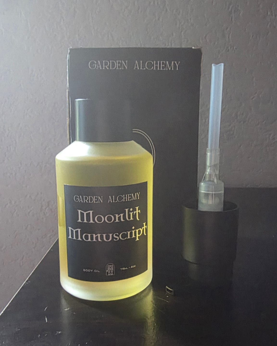 Customer photo review of MOONLIT MANUSCRIPT BODY OIL