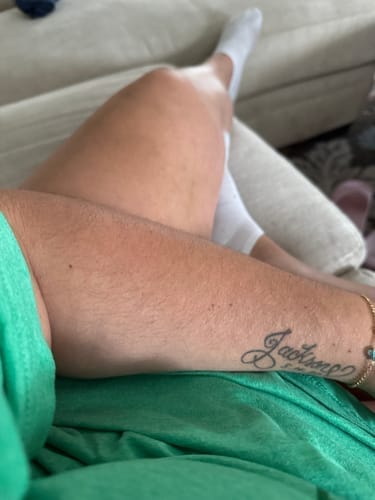 Customer photo review of Magnesium legs butter