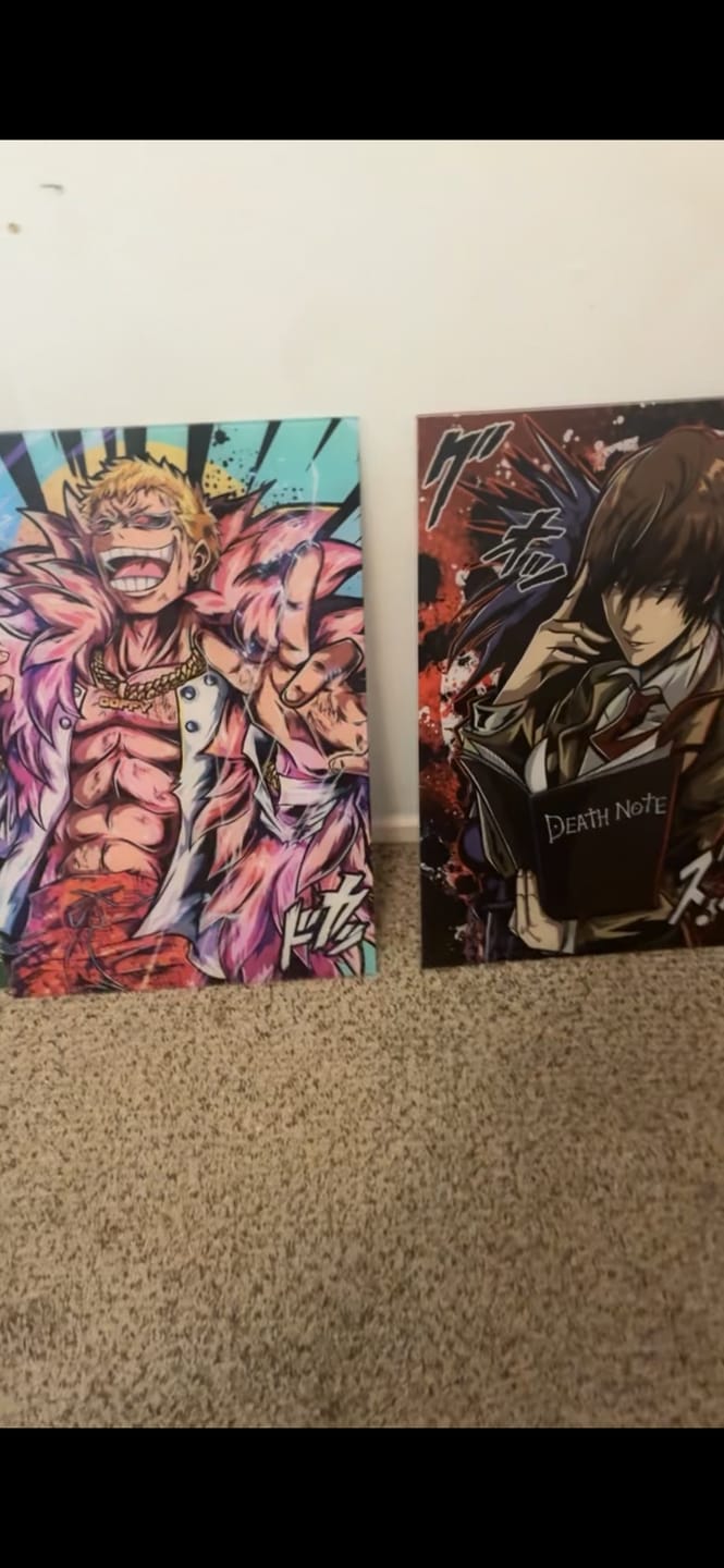 Customer photo review of Yagami Wall Art