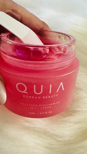 Customer photo review of Korean Collagen Night Wrapping Mask