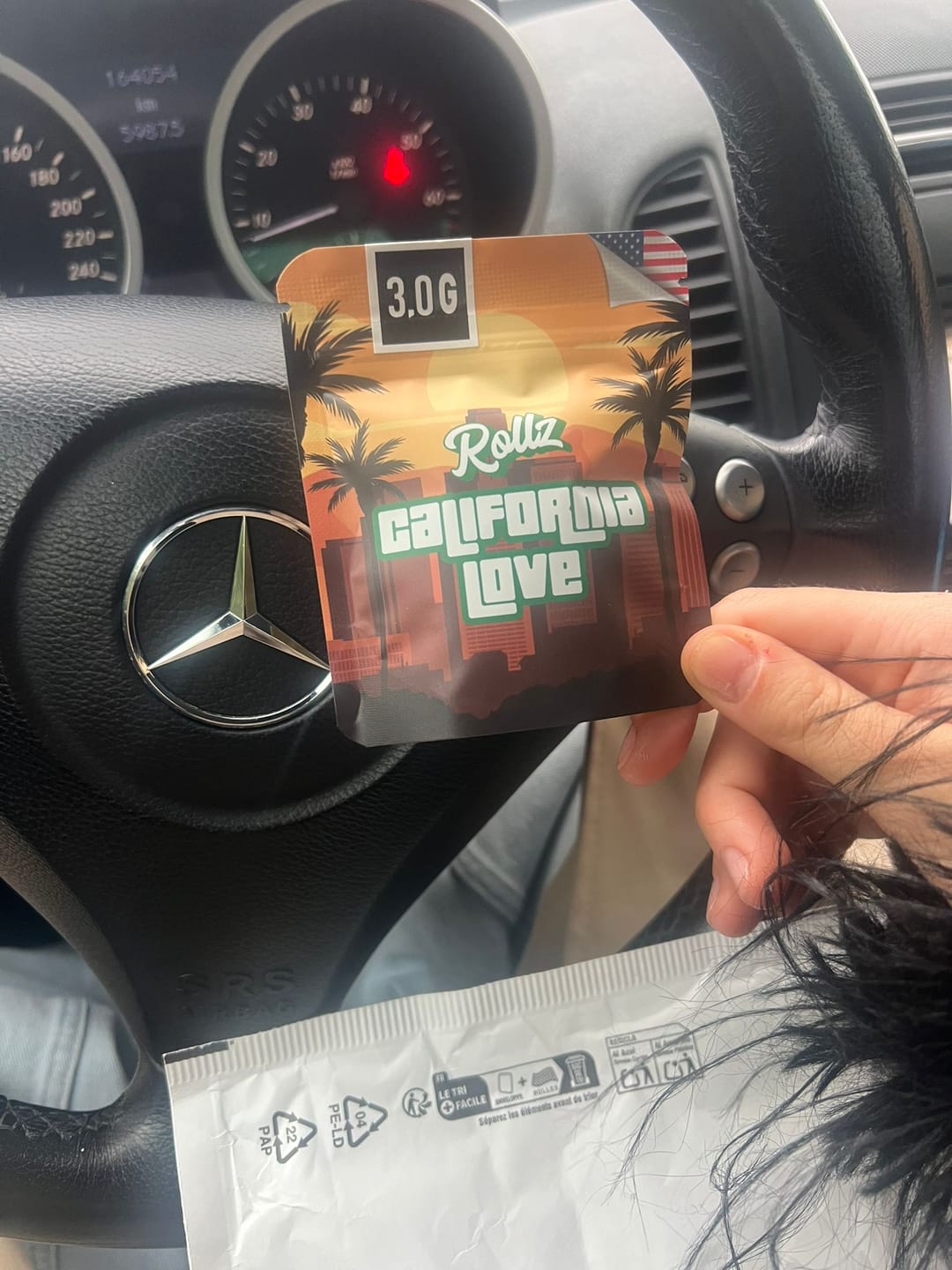 Customer photo review of CALI SUPREME THCA Flower