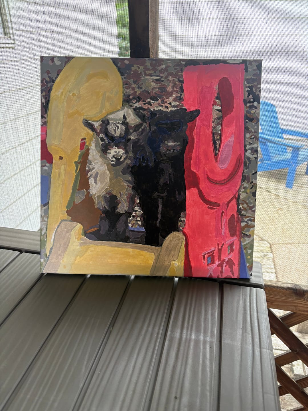 Customer photo review of Custom Paint by Number