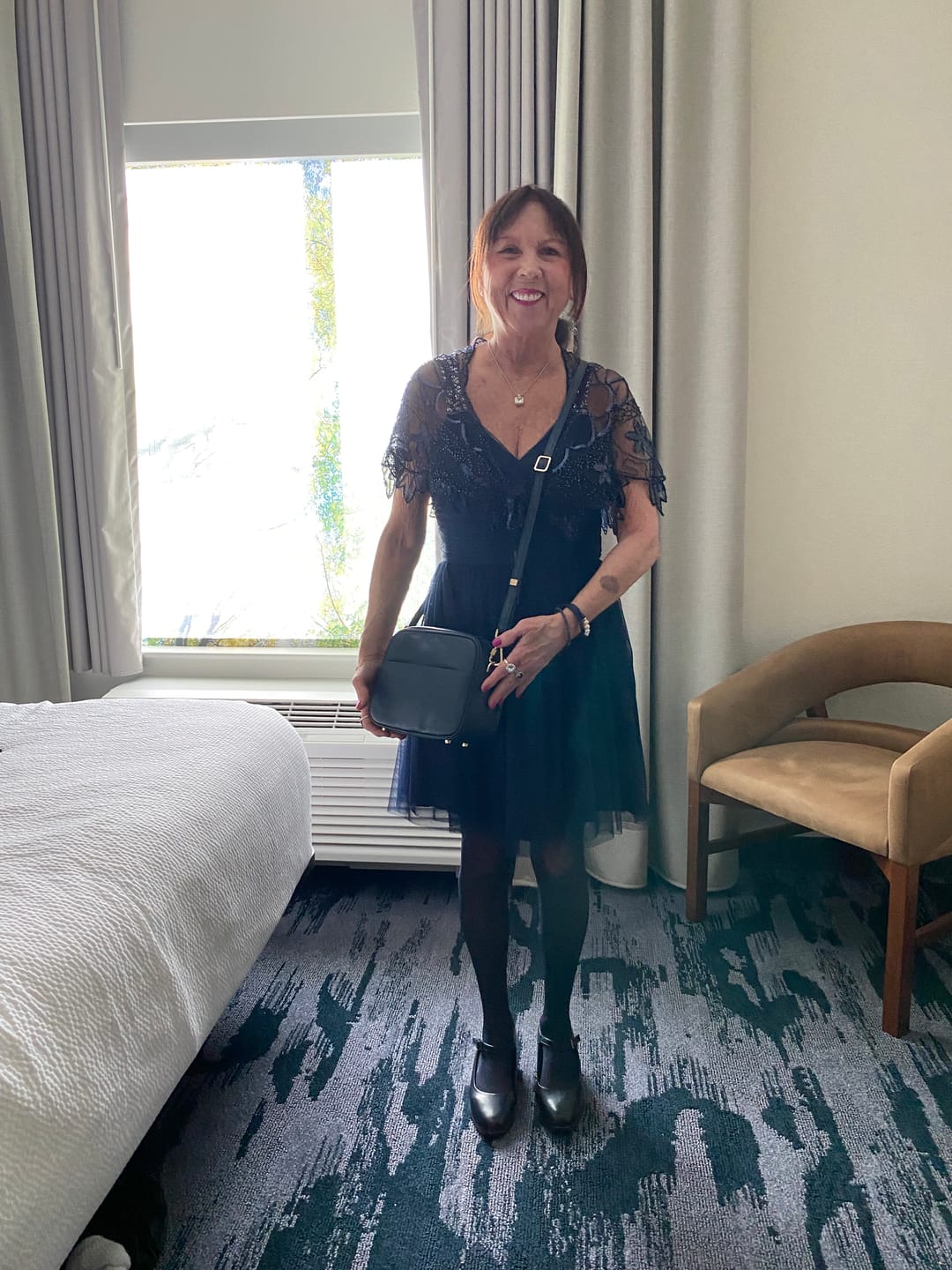 Customer photo review of Crissy Full Crossbody with Locking Clasps Strap