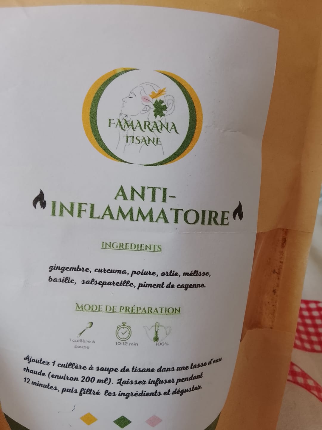 Customer photo review of ASHWAGANDHA Bio en Poudre