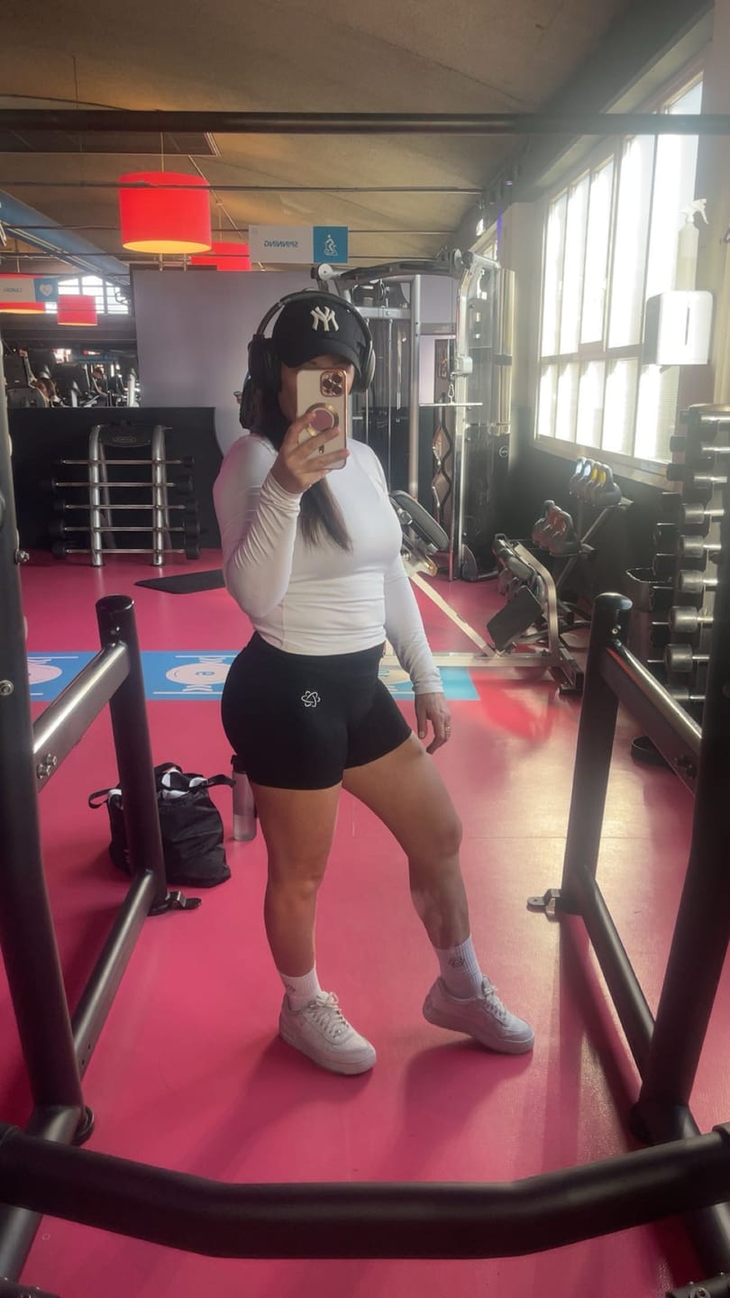 Customer photo review of LUNAR SHORT VOID BLACK