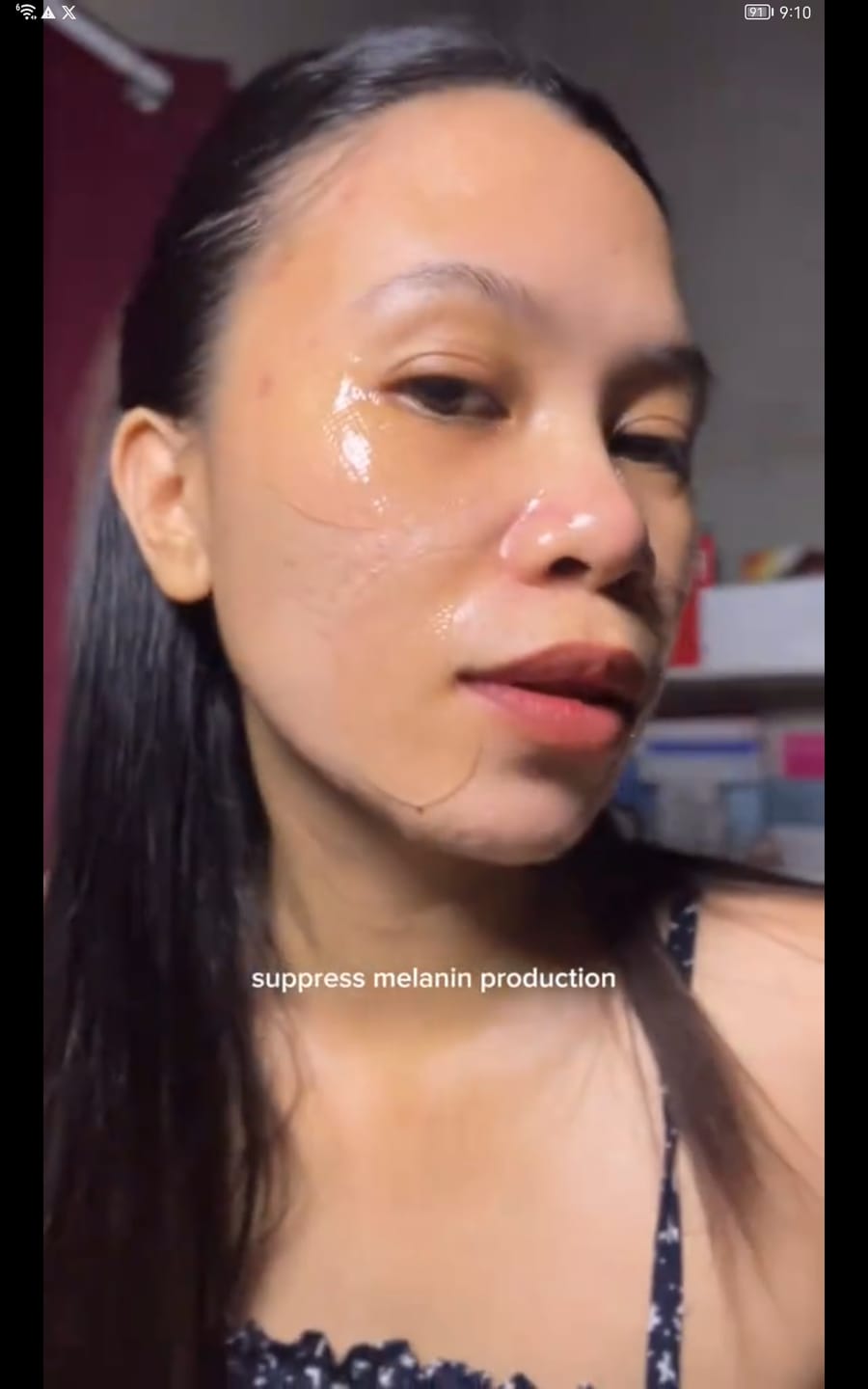 Customer photo review of Glutathione kojic acid eye patch Vita jelly
