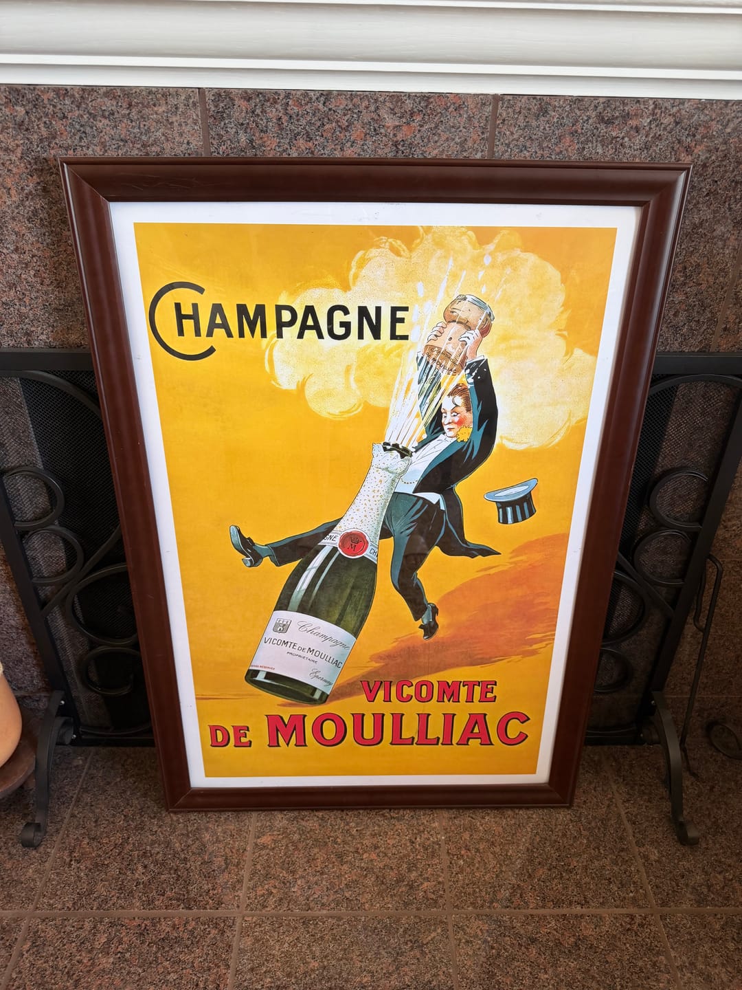 Customer photo review of Champagne Vicomte de Moulliac Vintage Drinking