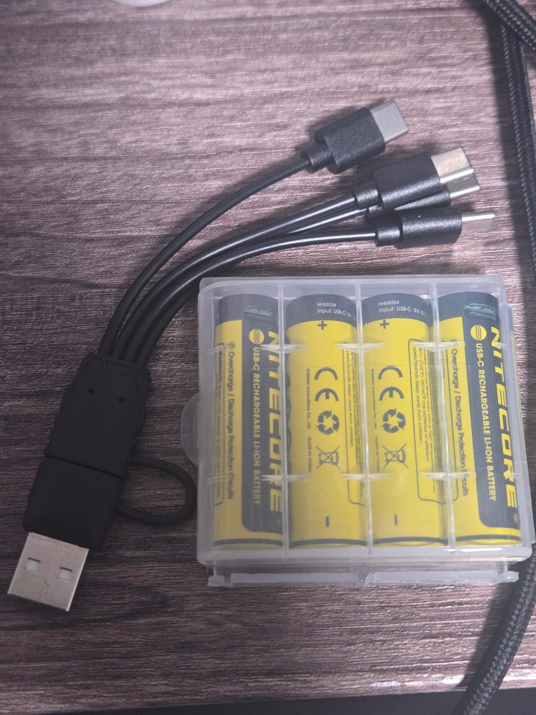 Customer photo review of NH2400 4PC (AA - 2400mAh - 1.5V)