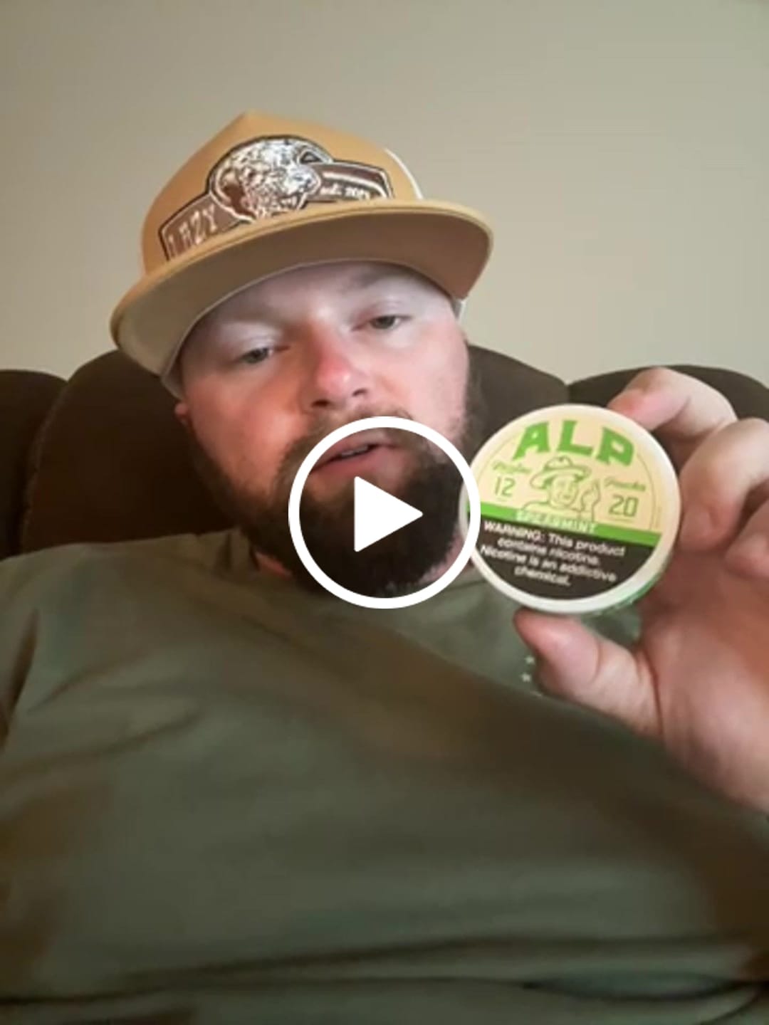 Customer video review of Spearmint Nicotine Pouches