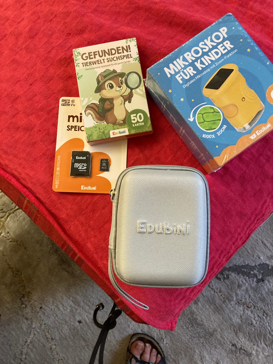 Customer photo review of Premiumtasche für Mikroskop
