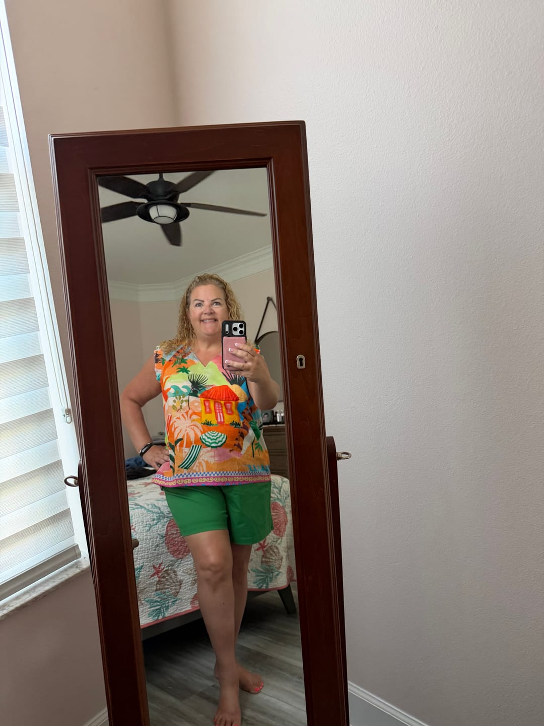 Customer photo review of Palazzo Cotton Top