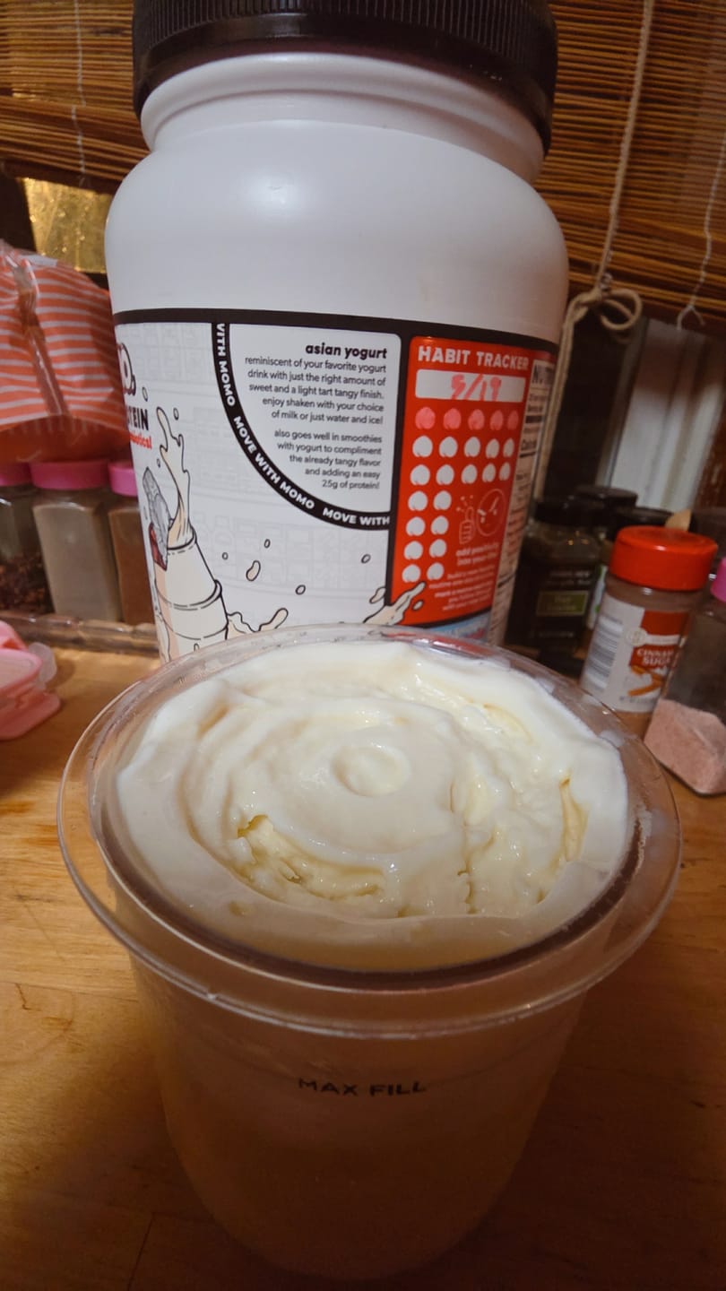 Customer photo review of MOMO® Whey | Asian Yogurt