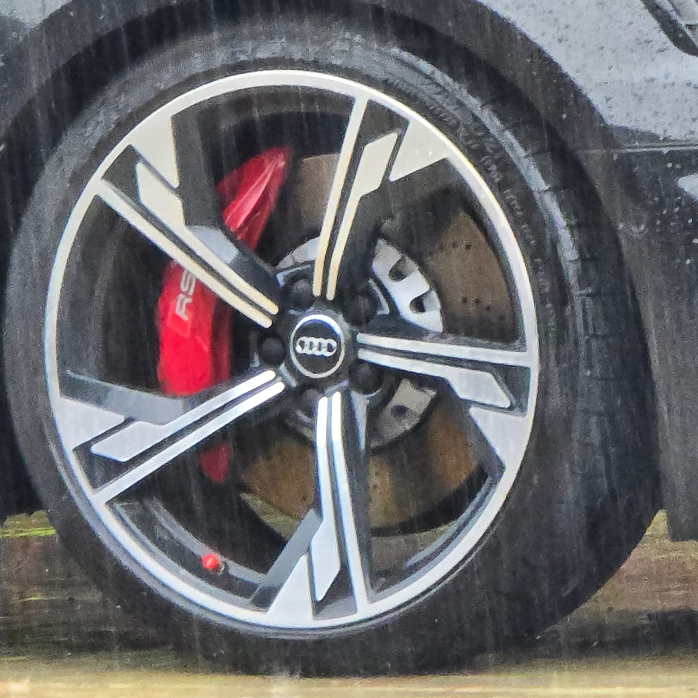 Customer photo review of 80Eighty® Red Valve Stem Caps