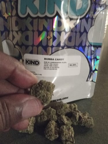 Customer photo review of Bubba Candy - 28 Grams - Indica