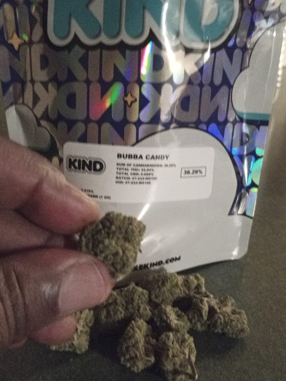 Customer photo review of Bubba Candy - 28 Grams - Indica