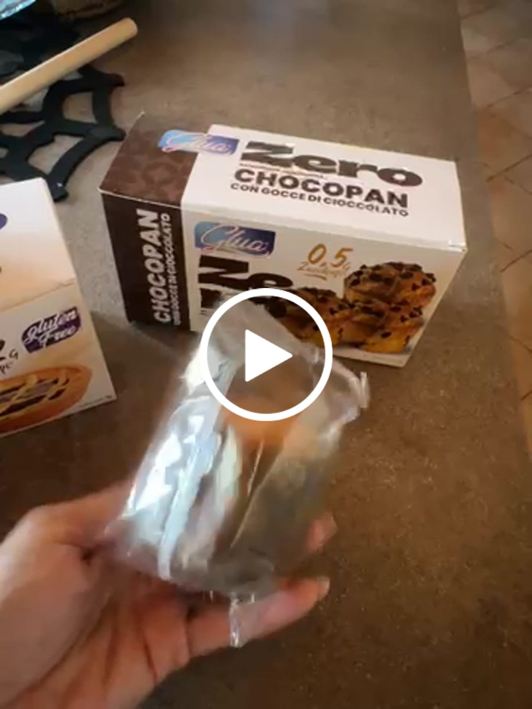 Customer video review of Chocopan con Gocce di Cioccolato