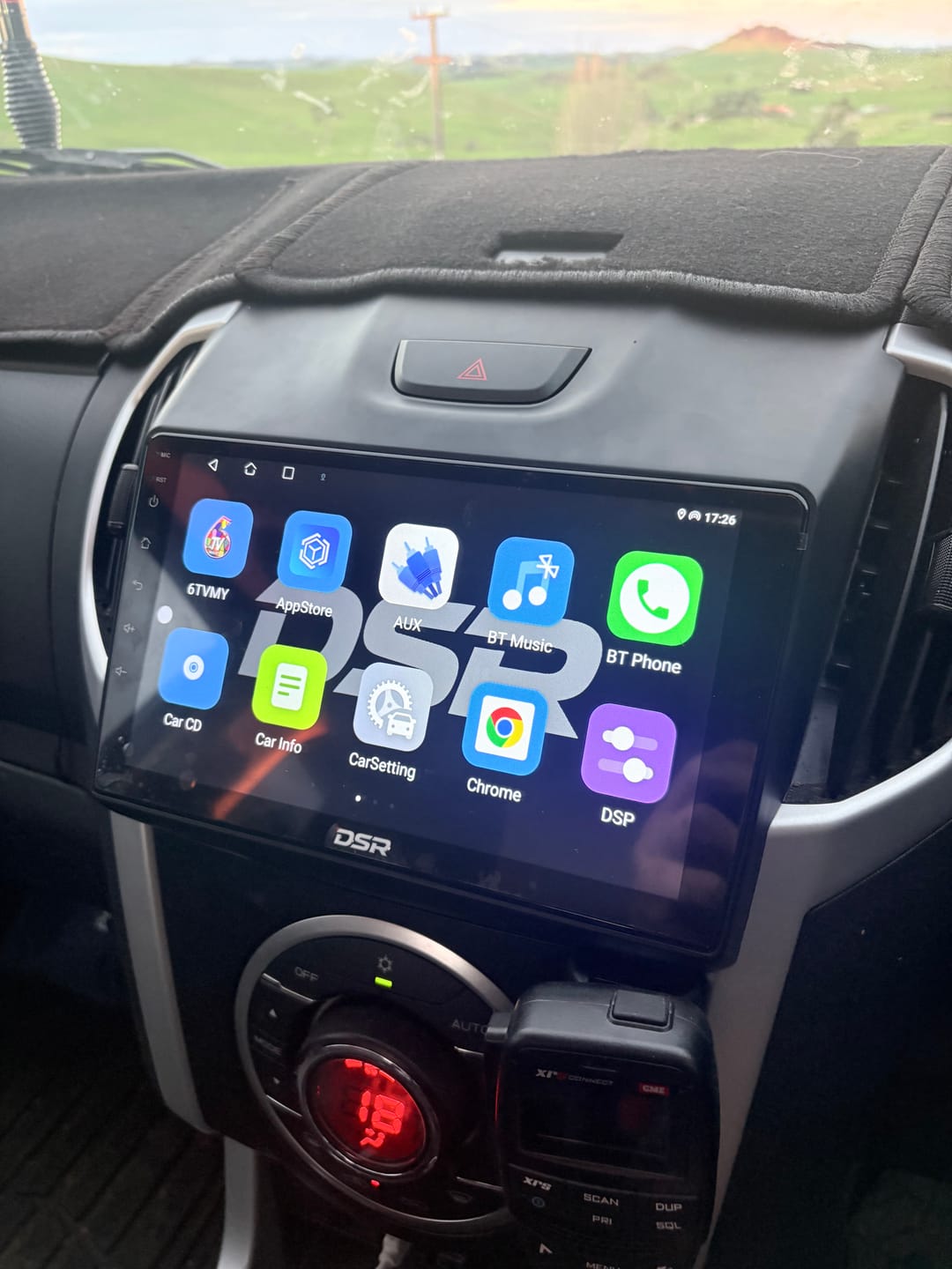 Customer photo review of Isuzu DMax 2012–2020 DSR Head Unit