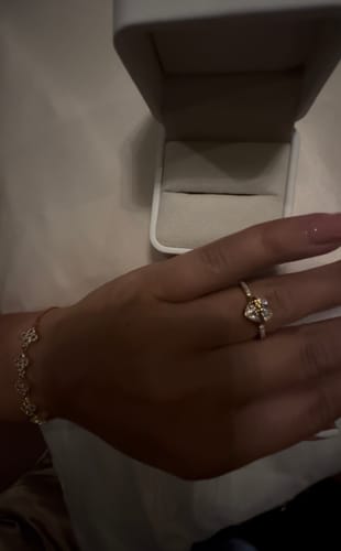 Customer photo review of Princess Bow Ring