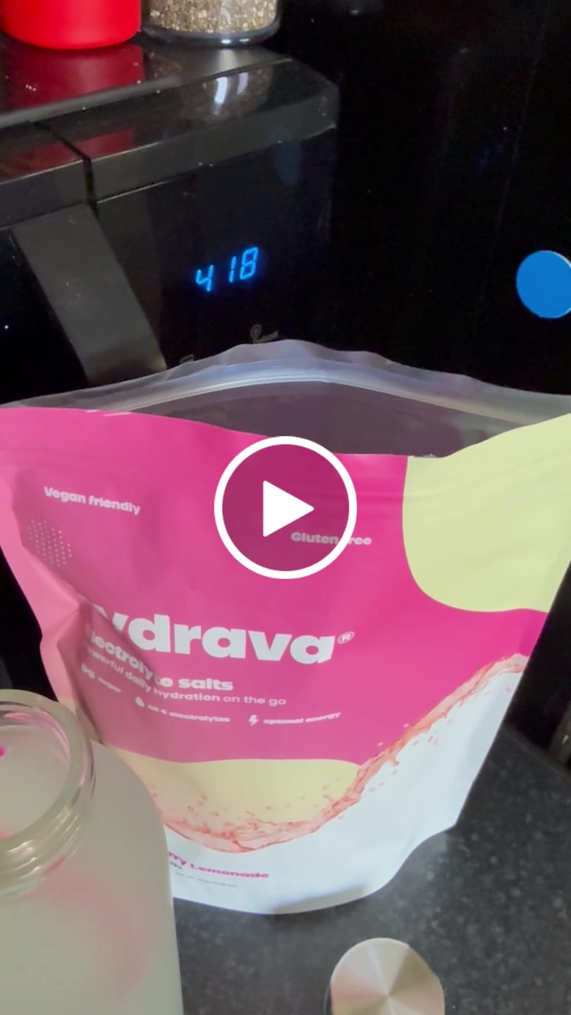 Customer video review of hydrava electrolyte salts