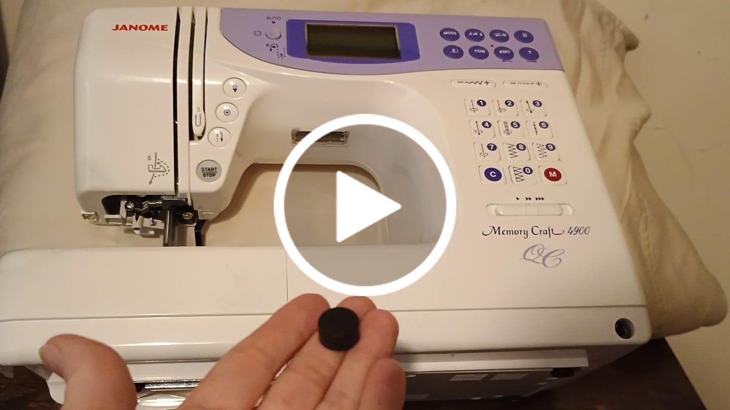 Customer video review of Cushion, Janome #735002001