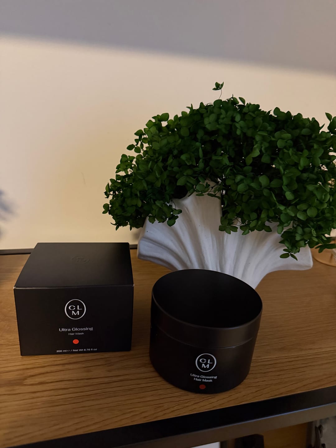 Customer photo review of Maitinamoji žvilgesio suteikianti plaukų kaukė 200ml