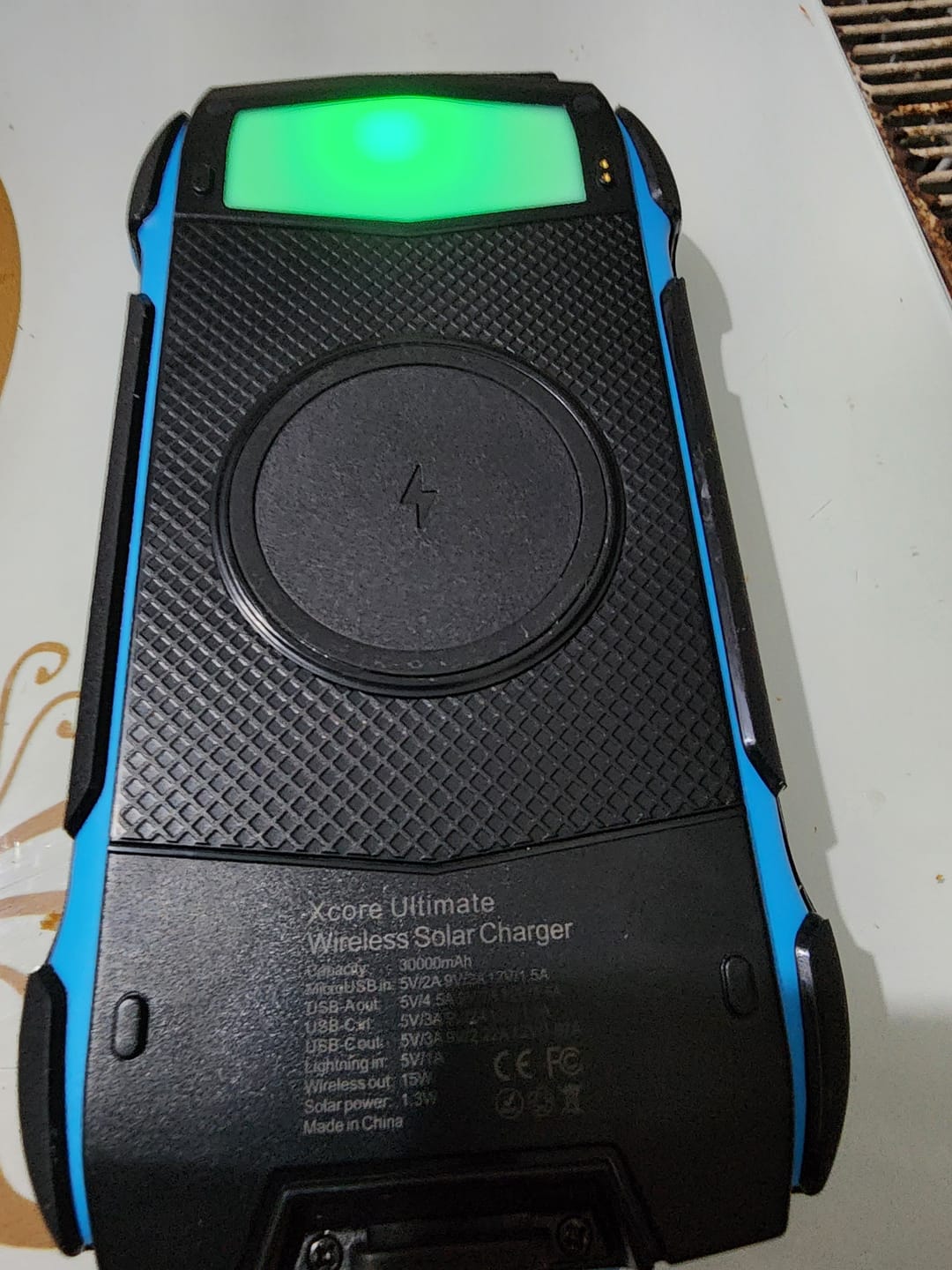 Customer photo review of Wochee XCore Ultimate 6+1 Solar Powerbank