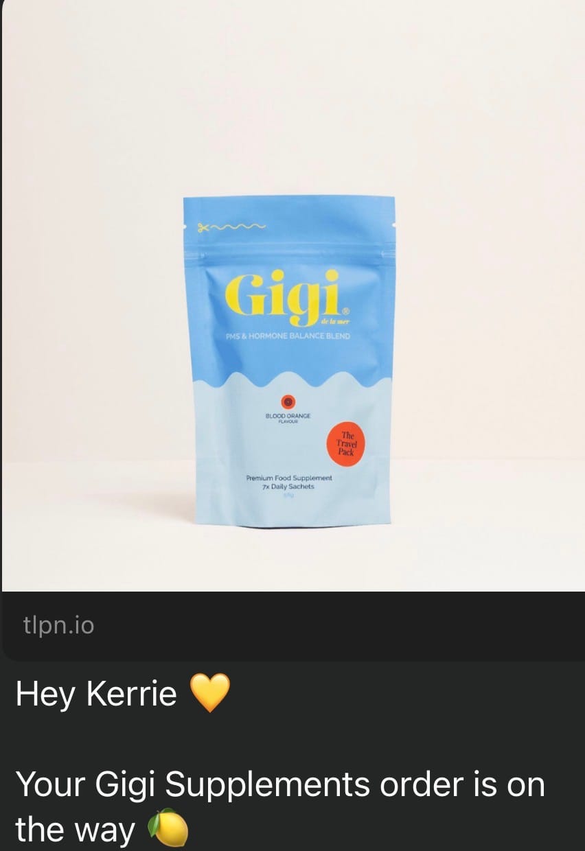 Customer photo review of PMS & Hormone Balance Blend