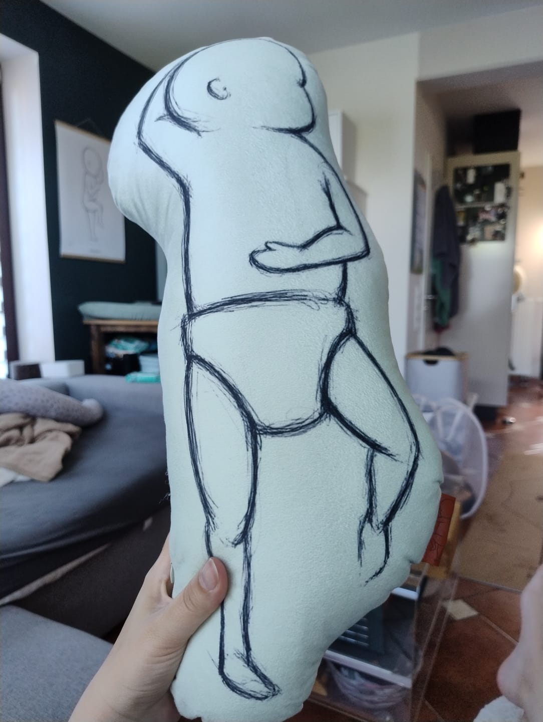 Customer photo review of BABYKISSEN SCRIBBLE THREE