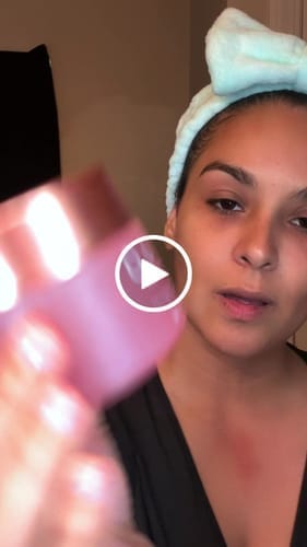 Customer photo review of Korean Collagen Night Wrapping Mask