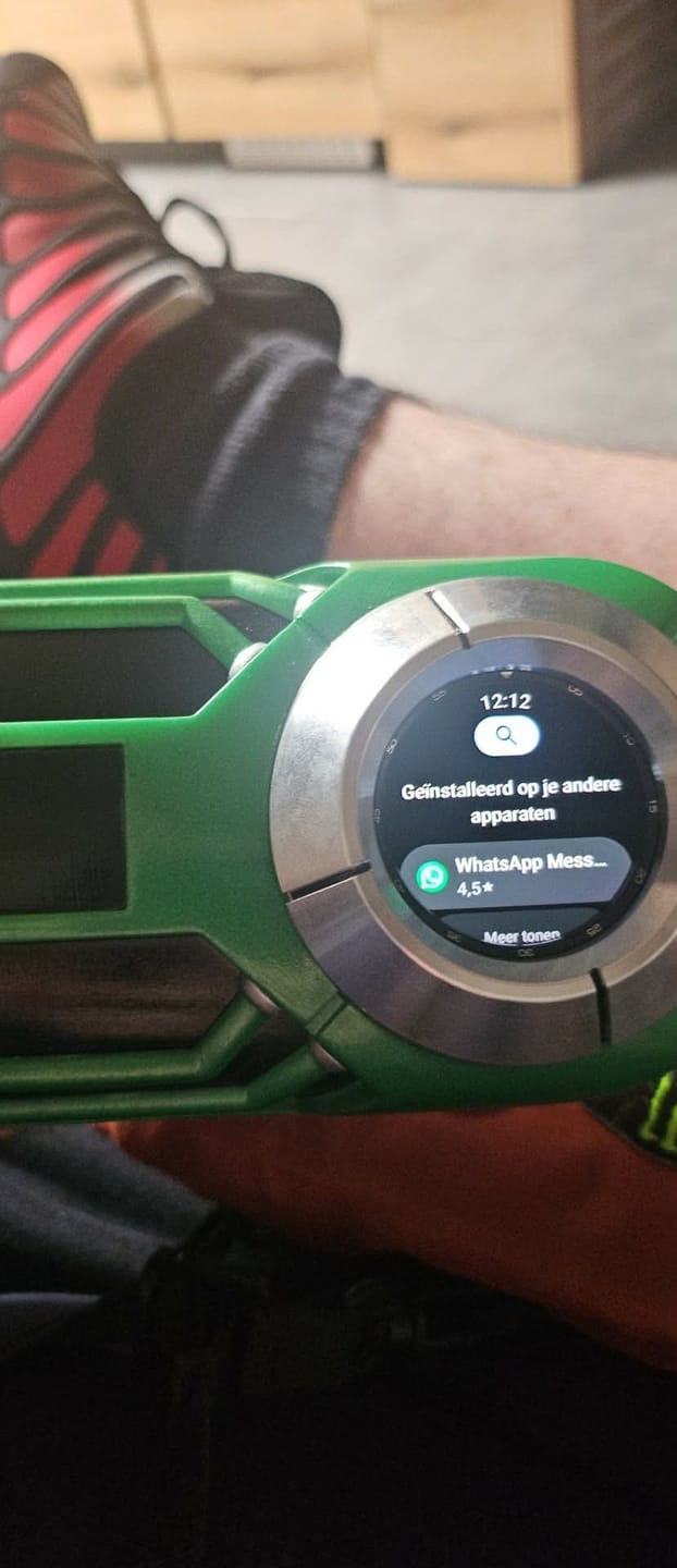Customer photo review of Ben 10: Ultimate Alien -The Ultimatrix Wearable Replica (Touch Sensing)