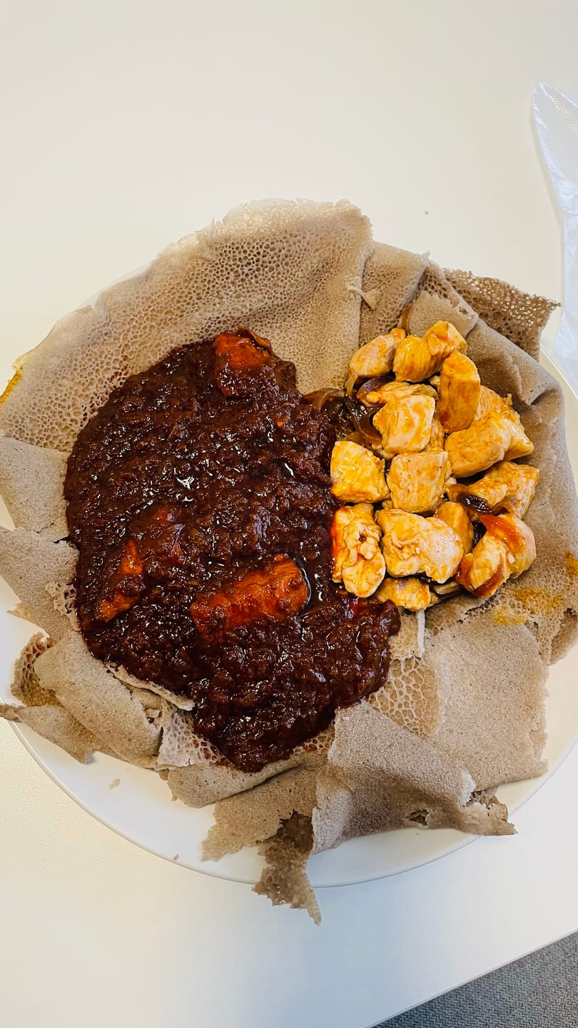 Customer photo review of Ethiopian Injera (እንጀራ)