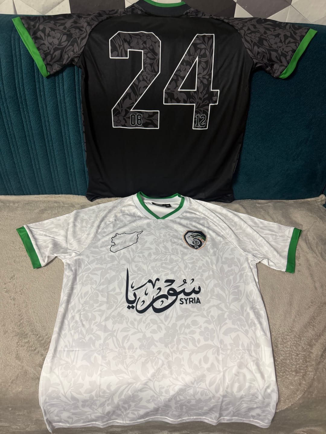 Customer photo review of Syria Jersey - Jasmine White