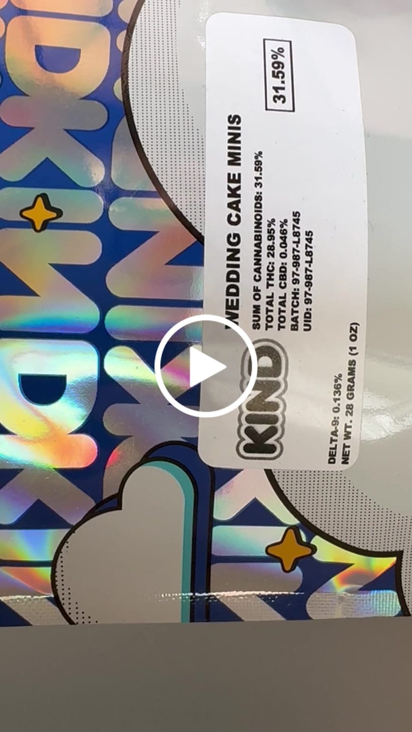 Customer video review of Wedding Cake - 28 Grams Minis - Indica