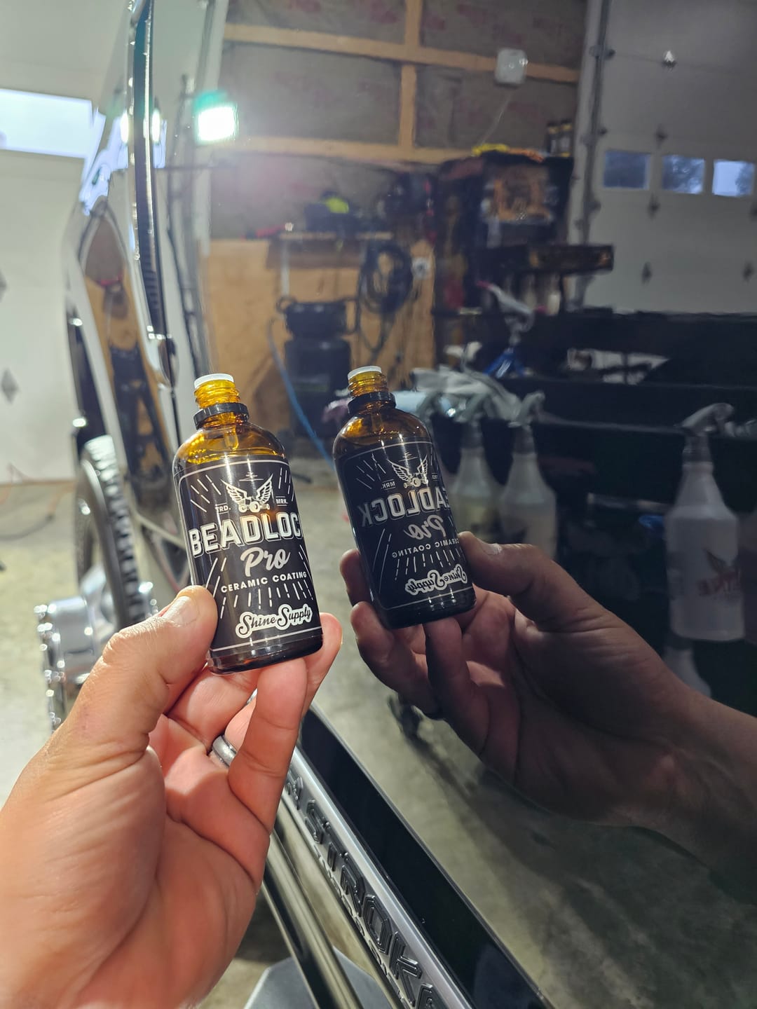 Customer photo review of Beadlock Pro Ceramic Paint Coating - 100ml Kit