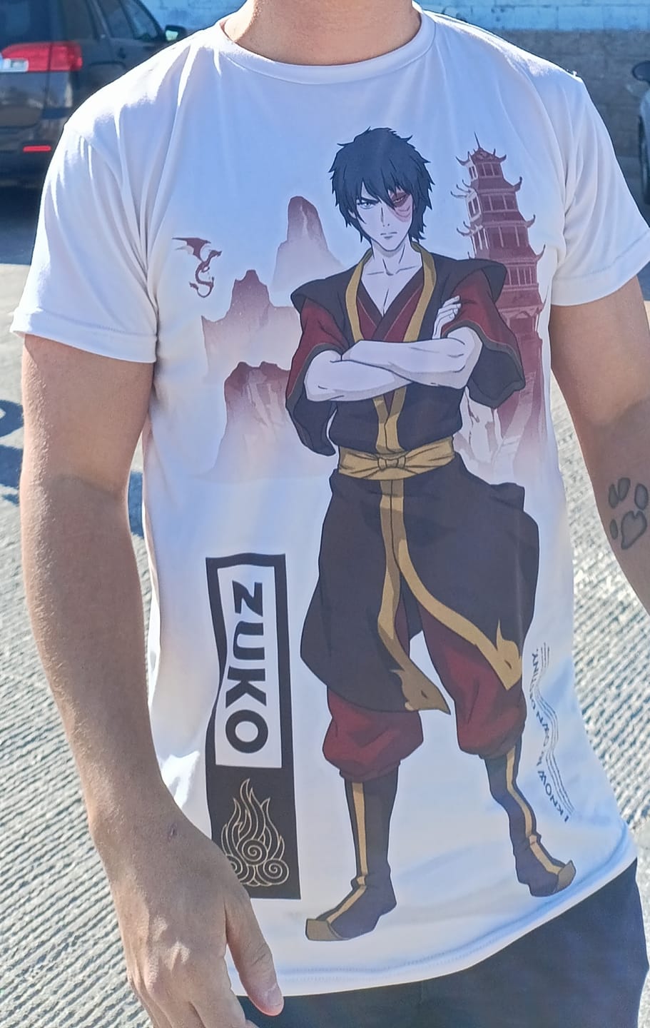 Customer photo review of Playera Pijama Zuko